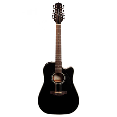 Guitarra Electroacustica Takamine 12 Cuerdas Negra, Gd30ce-12blk